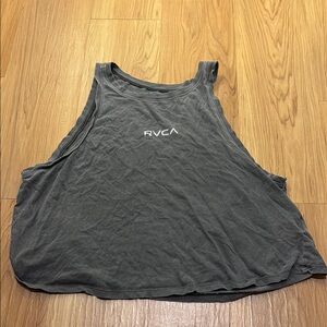 RVCA Women's Gray Tank Top